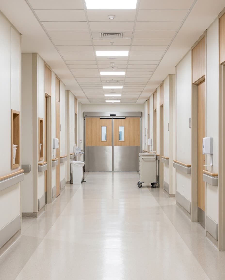 Corredor de hospital